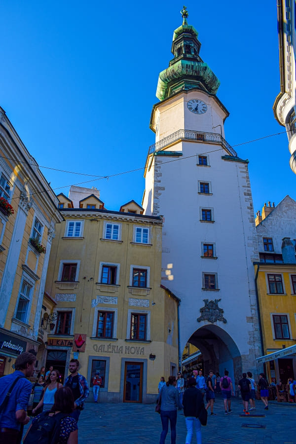 porta-san-michele-bratislava Bratislava in un giorno: come arrivare da Vienna e cosa vedere