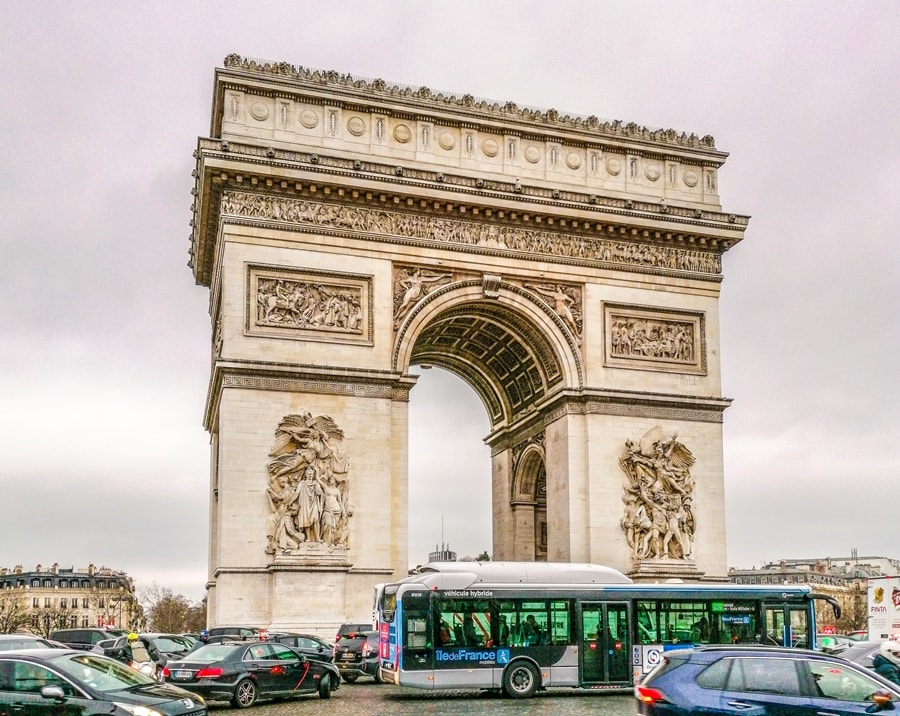 arco-di-trionfo-parigi-01 Cosa vedere a Parigi in 3 giorni: itinerario e diario di viaggio
