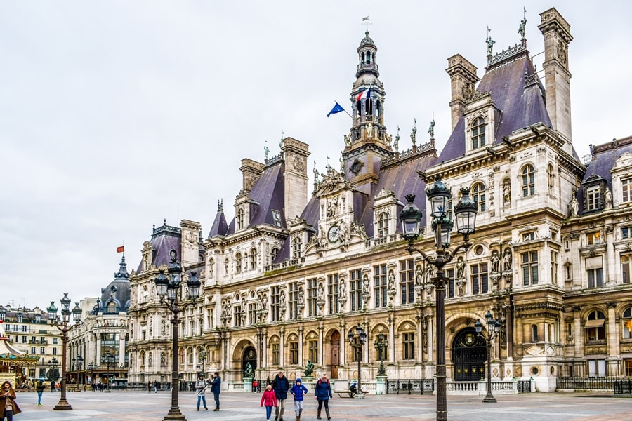 hotel-de-ville-parigi Cosa vedere a Parigi in 3 giorni: itinerario e diario di viaggio
