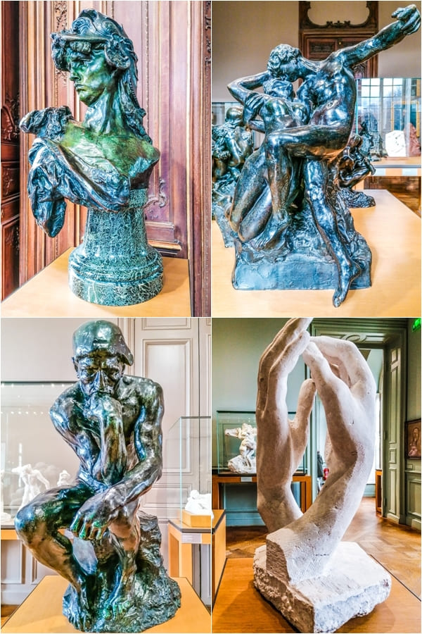 museo-rodin-statue Cosa vedere a Parigi in 3 giorni: itinerario e diario di viaggio